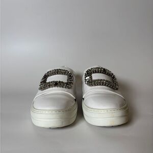 Roger Vivier Crystal Buckle Sneakers